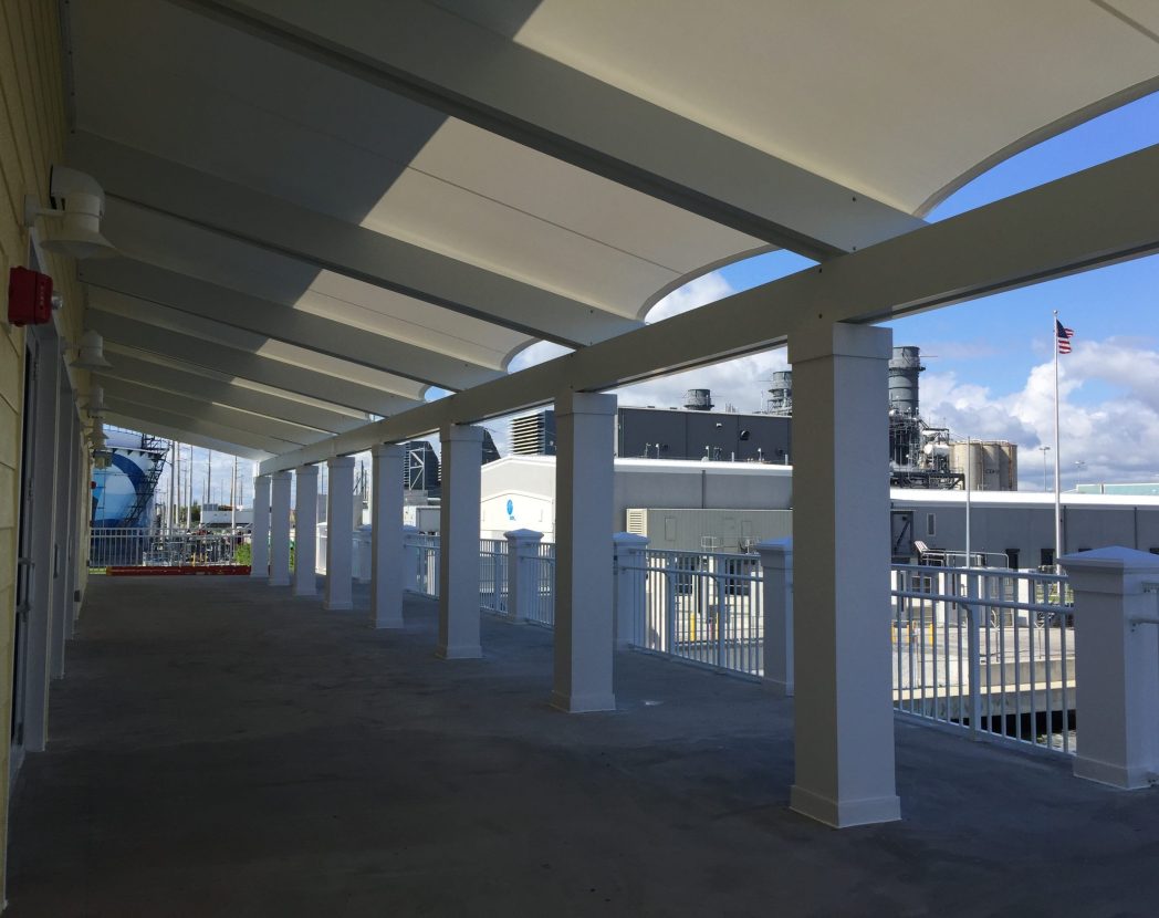 FPL-Manatee-Lagoon-Hoover-Architectural-Products-Fabric-Integrated-Trellis-3