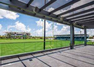 Miami Dolphins Training Facility Shade Trellis